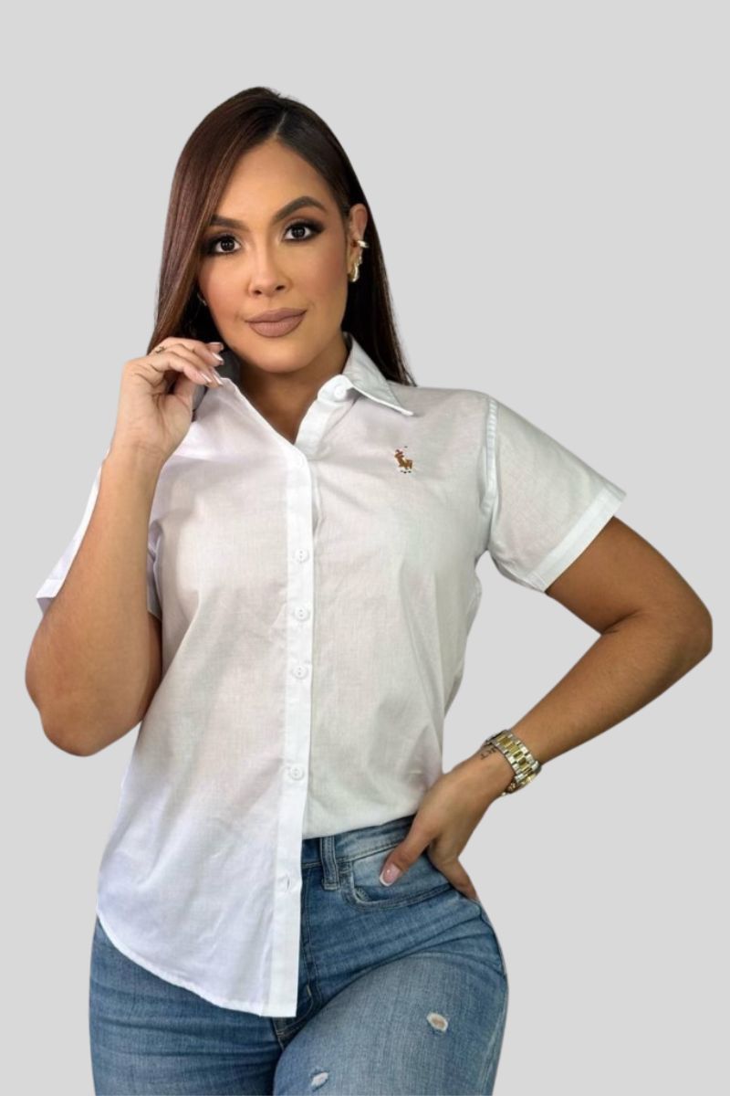 BLUSA CASUAL MANGA CORTA