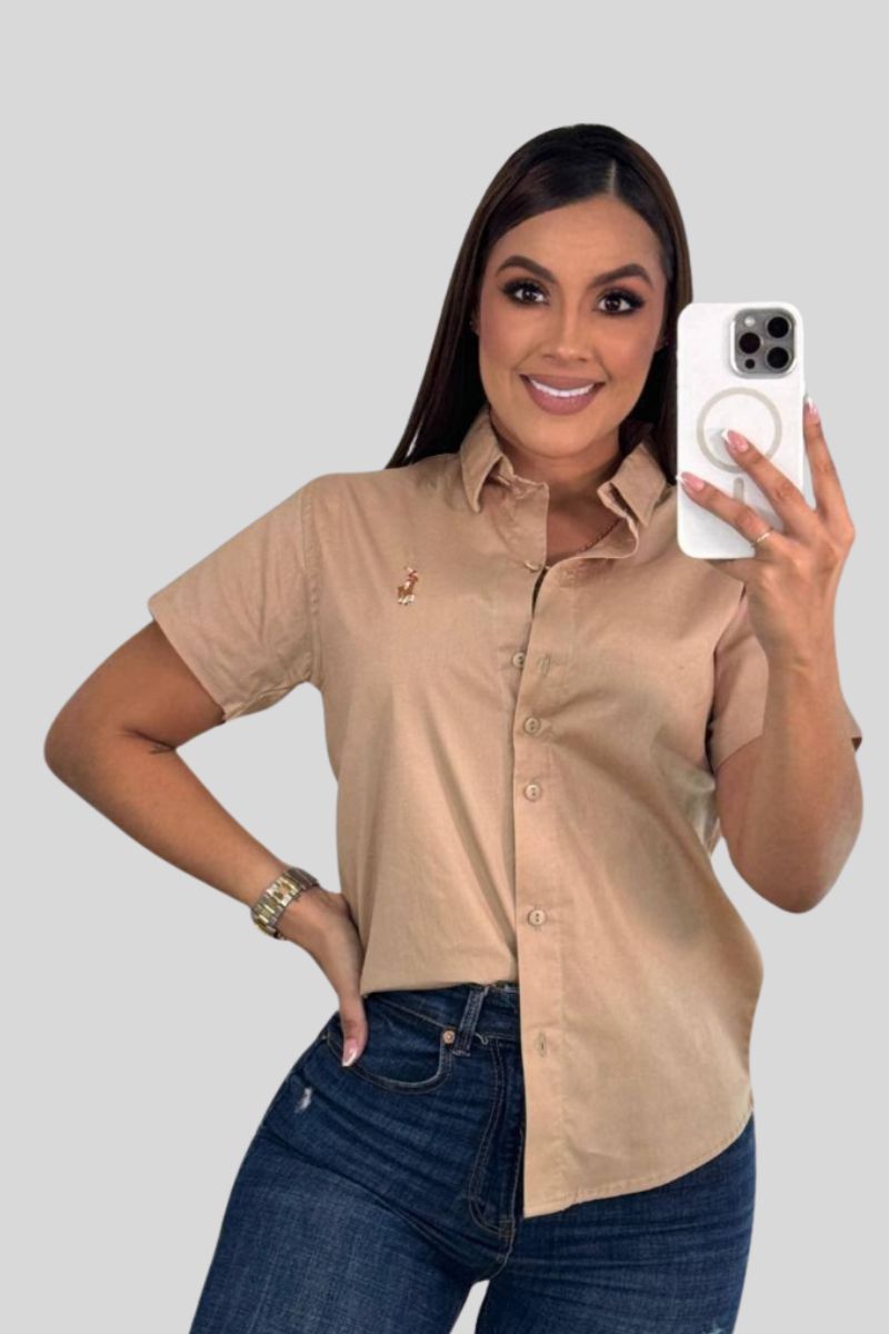 BLUSA CASUAL MANGA CORTA