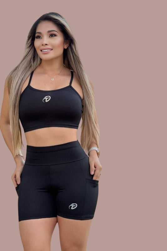 CONJUNTO DEPORTIVO TOP Y SHORT