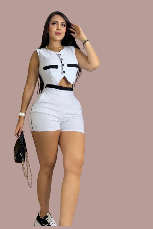 CONJUNTO EN SHORT CHIC & URBANO